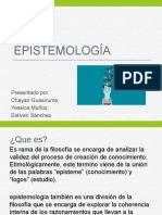 Epistemología