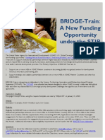 BRIDGE-Train A New Funding Oppurnity Under The STIP APS PDF