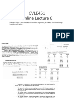 CVLE451 Online Lecture 6 PDF