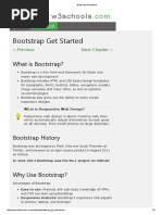 W3schools: Bootstrap Get Started