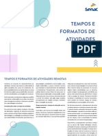 Tempos e Formatos de Atividades Remotas PDF