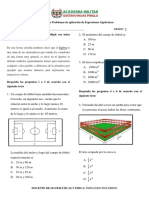 Prueba de Expresiones Algabraicas - Acamil PDF