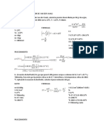 Ecuación de Van der Waals y problemas de gases reales