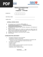 SBS BWE Assignment-AUH PDF