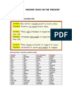 Before Practice, Remember This:: Grammar Time Passive Voice in The Present