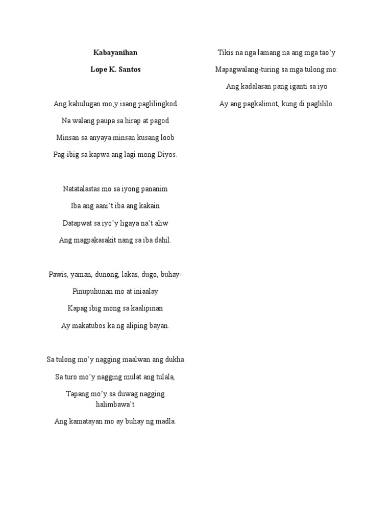 Kabayanihan | PDF
