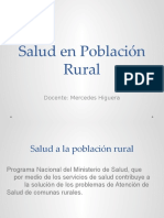 Salud en Población Rural
