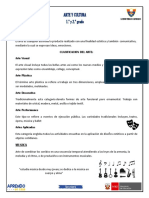 Ficha Arte y Cultura 1° y 2° PDF