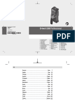 Full Manual Bosch D-Tect 150 PDF