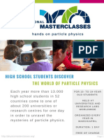 High School Students Discover: The World of Particle Physics