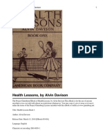 Health - Lessons Punlished in 1920