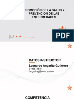 Promocion de la salud y prevencion de la enfermedad