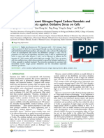 Highly Photoluminescent Nitrogen-Doped Carbon Nanodots and Their Protective Effects Against Oxidative Stress On Cells