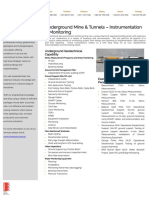 Underground Mine Tunnels Instrumentation Monitoring - 2 PDF
