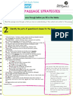 PSLE English Study Notes: Cloze Passage Strategies