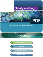 Road Safety Auditing: Presented By: Eng. Yousef Abu Jubba