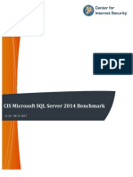CIS Microsoft SQL Server 2014 Benchmark v1.3.0