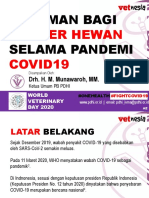 Panduan Bagi DRH Selama Pandemi Covid19 PDF