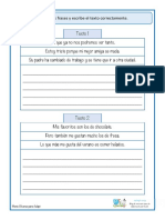 Ordenar Frases PDF