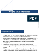 Drug To Drug Interaction