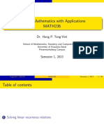Discrete Mathematics With Applications MATH236: Dr. Hung P. Tong-Viet