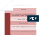 Joanne Ico RUBRICS