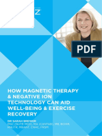 How Magnetic Therapy & Negative Ion Technology Can Aid Well-Being & Exercise Recovery