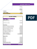 Entidad Credi-Lpq: Balance General