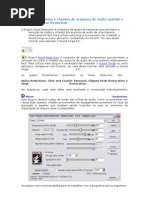 Removendo ruídos e chiados de arquivos de áudio usando o Plug