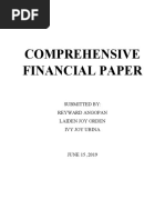 Comprehensive Financial Paper