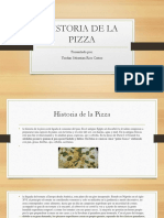 Historia de La Pizza