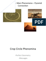 Crop Circles – Mars Phenomena – Pyramid Connection