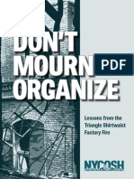 Don't Mourn - Organize: Lessons From The Triangle Shirtwaist Factory Fire