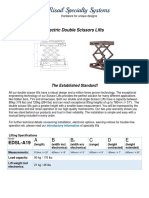 Double Scissor Tech Spec PDF