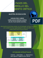 Los Pasos Del Desarrollo Del Pensamiento Crítico