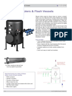 Blown Down Coolers & Flash Vessels for Steam Boiler Waste Heat Recovery