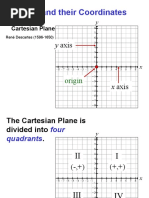 Points and Their Coordinates: y Axis