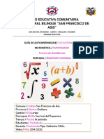 Matematica Tercero de Bachi Cuarta Guia PDF