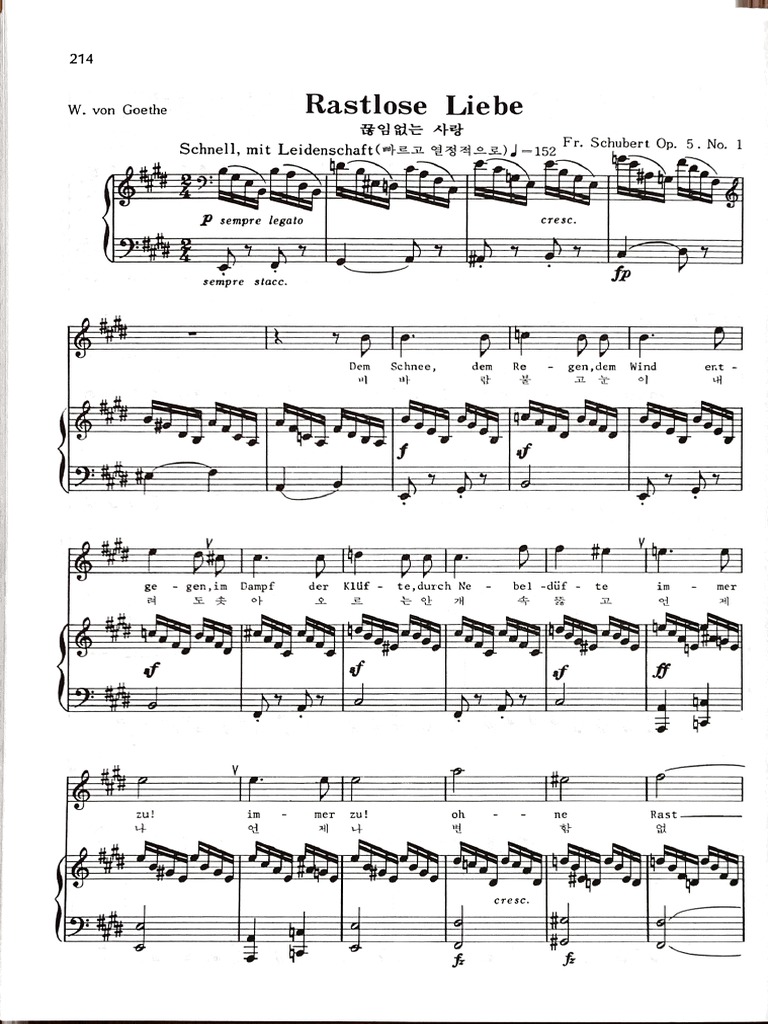 FR - Schubert-Rastlose Liebe | PDF