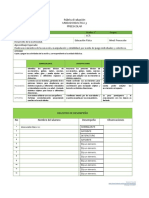 Evaluación motricidad preescolar