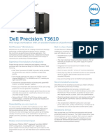 CSG EN XX ALL Dell Precision T3610 Spec Sheet PDF