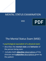 Mental Status Examination