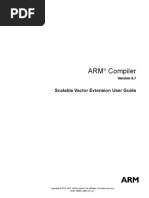 ARM Compiler: Scalable Vector Extension User Guide