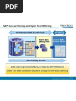 SAP Data Archiving - Added Value by SAP Document Access