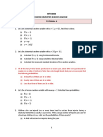 MTH3003 Tutorial 3 Binomial, Poisson and Hypergeometric Distributions