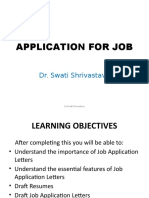 Application For Job