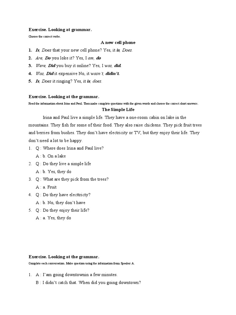 Asking Questions | PDF