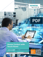 House Control With Touch Panel: LOGO! 8, KTP700 Set 10