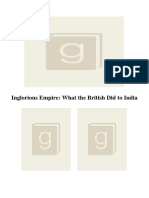 Inglorious Empire: What The British Did To India