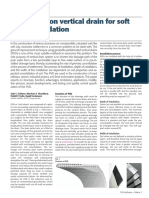 Prefabrication Vertical Drain For Solf Soil Consolidation